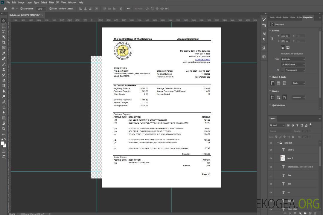 Bahamas Relevé bancaire de la Banque centrale des Bahamas, modèle facile à remplir au format de fichier .xls et .pdf template Bahamas Relevé bancaire de la Banque centrale des Bahamas, modèle facile à remplir au format de fichier .xls et .pdf template